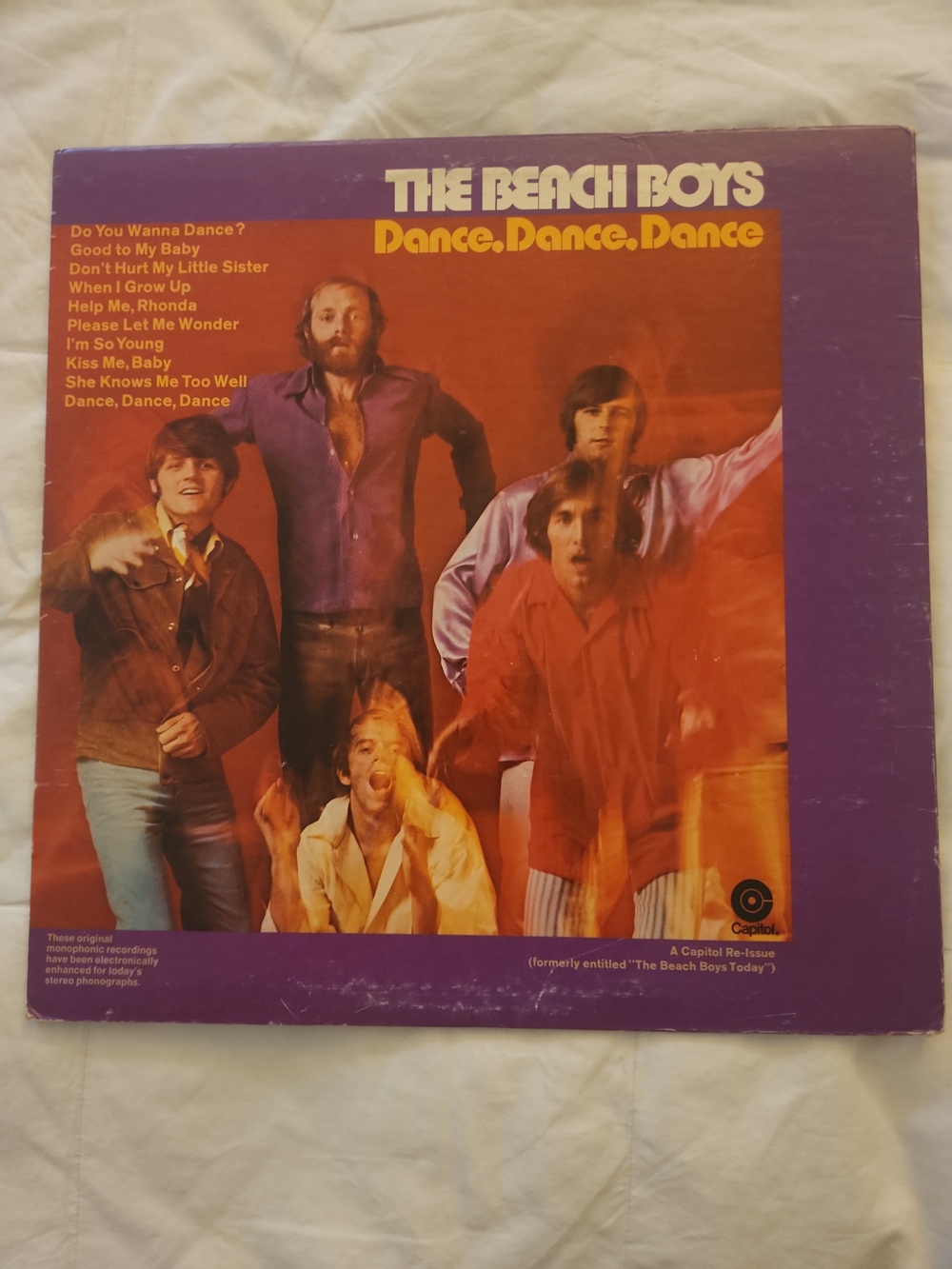 The Beach Boys - Dance Dance Dance Vintage Vinyl - RECORD VG+ Cover Wear